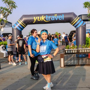 Race photo from YUK TRAVEL RUN