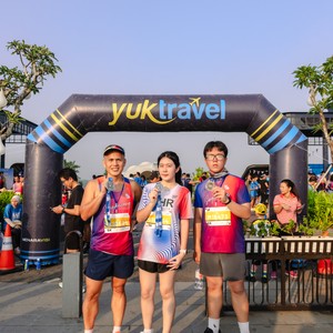 Race photo from YUK TRAVEL RUN