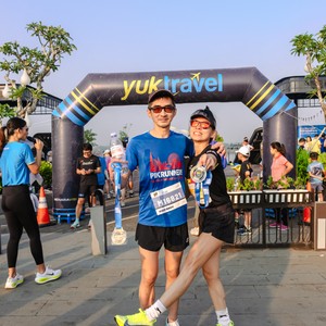 Race photo from YUK TRAVEL RUN