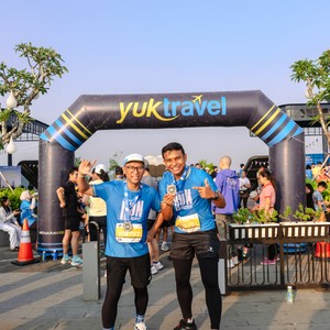 Race photo from YUK TRAVEL RUN