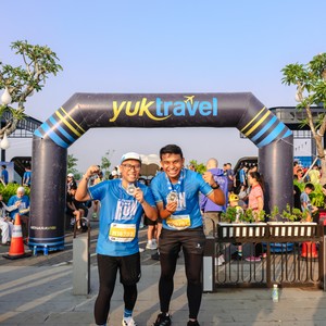 Race photo from YUK TRAVEL RUN