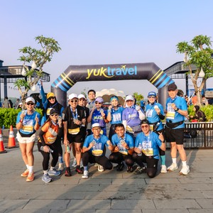 Race photo from YUK TRAVEL RUN