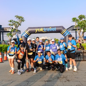 Race photo from YUK TRAVEL RUN