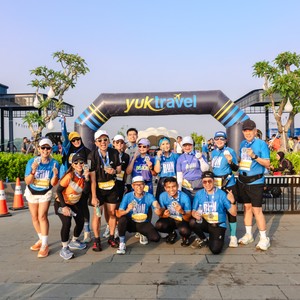 Race photo from YUK TRAVEL RUN