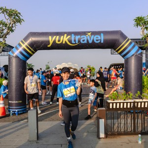 Race photo from YUK TRAVEL RUN