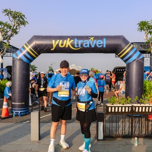 Race photo from YUK TRAVEL RUN