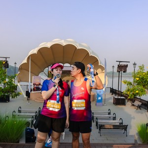 Race photo from YUK TRAVEL RUN