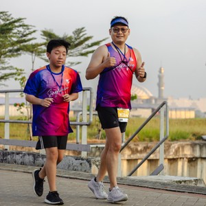 Race photo from YUK TRAVEL RUN
