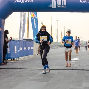 Race photo from YUK TRAVEL RUN