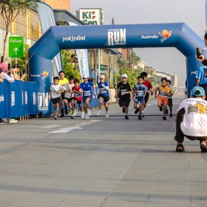 Race photo from YUK TRAVEL RUN