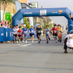 Race photo from YUK TRAVEL RUN