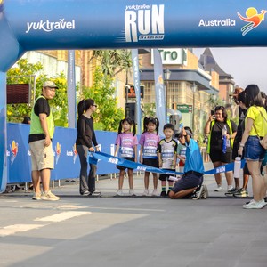 Race photo from YUK TRAVEL RUN
