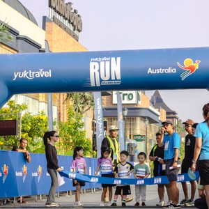 Race photo from YUK TRAVEL RUN
