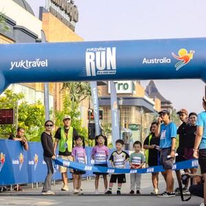 Race photo from YUK TRAVEL RUN