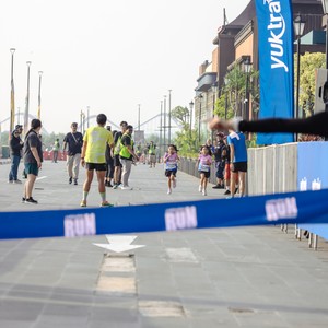 Race photo from YUK TRAVEL RUN
