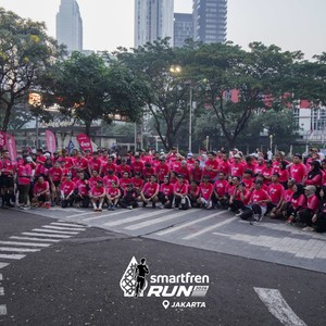 Race photo from SMARTFREN RUN 2026 VIBES