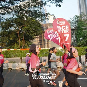 Race photo from SMARTFREN RUN 2026 VIBES