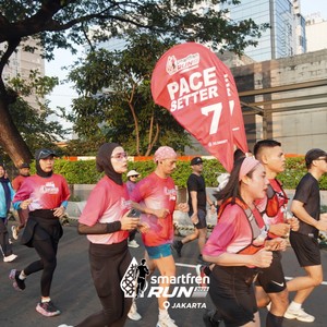 Race photo from SMARTFREN RUN 2026 VIBES