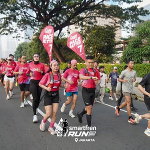 Race photo from SMARTFREN RUN 2026 VIBES