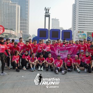 Race photo from SMARTFREN RUN 2026 VIBES