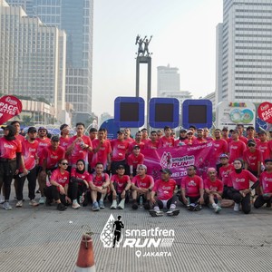 Race photo from SMARTFREN RUN 2026 VIBES
