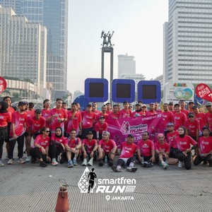 Race photo from SMARTFREN RUN 2026 VIBES