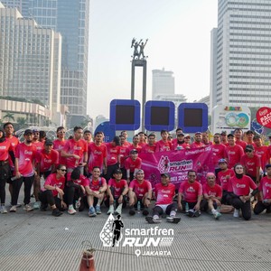 Race photo from SMARTFREN RUN 2026 VIBES
