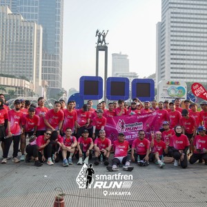 Race photo from SMARTFREN RUN 2026 VIBES