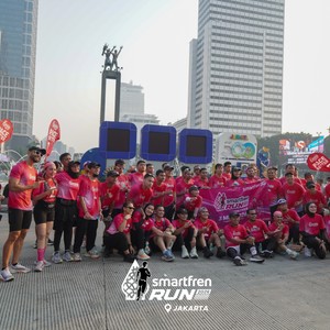 Race photo from SMARTFREN RUN 2026 VIBES