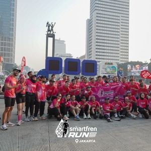 Race photo from SMARTFREN RUN 2026 VIBES