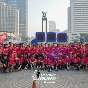 Race photo from SMARTFREN RUN 2026 VIBES