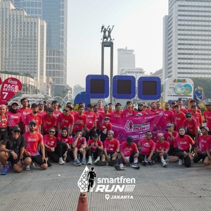 Race photo from SMARTFREN RUN 2026 VIBES