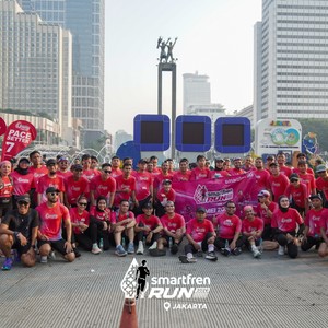 Race photo from SMARTFREN RUN 2026 VIBES