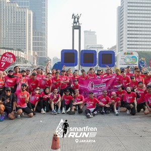 Race photo from SMARTFREN RUN 2026 VIBES