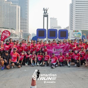 Race photo from SMARTFREN RUN 2026 VIBES