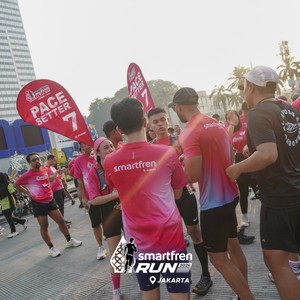 Race photo from SMARTFREN RUN 2026 VIBES