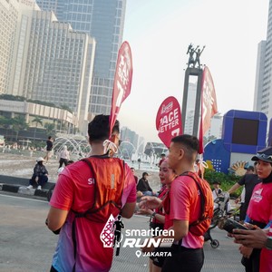 Race photo from SMARTFREN RUN 2026 VIBES