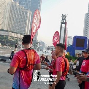 Race photo from SMARTFREN RUN 2026 VIBES