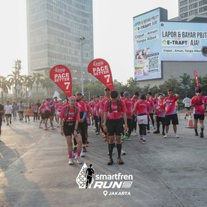 Race photo from SMARTFREN RUN 2026 VIBES
