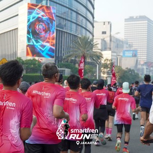 Race photo from SMARTFREN RUN 2026 VIBES