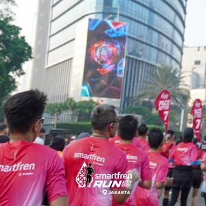 Race photo from SMARTFREN RUN 2026 VIBES