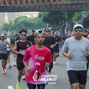 Race photo from SMARTFREN RUN 2026 VIBES