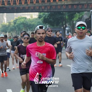 Race photo from SMARTFREN RUN 2026 VIBES
