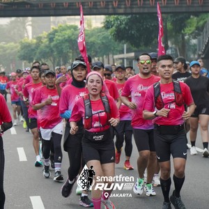 Race photo from SMARTFREN RUN 2026 VIBES