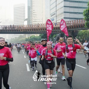 Race photo from SMARTFREN RUN 2026 VIBES