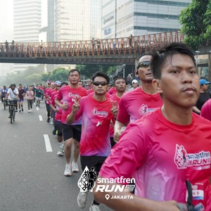Race photo from SMARTFREN RUN 2026 VIBES