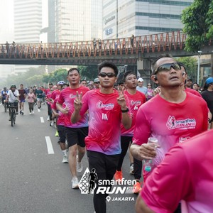 Race photo from SMARTFREN RUN 2026 VIBES