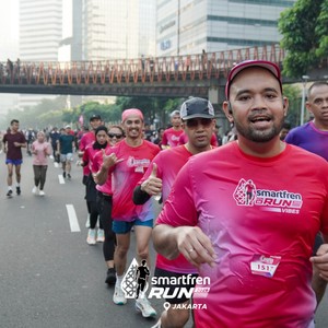 Race photo from SMARTFREN RUN 2026 VIBES