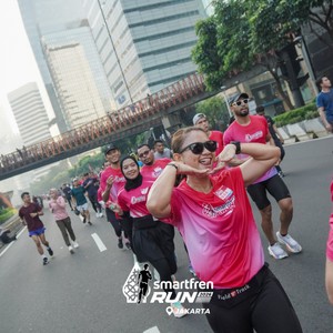 Race photo from SMARTFREN RUN 2026 VIBES