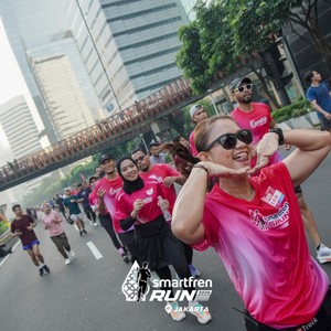 Race photo from SMARTFREN RUN 2026 VIBES